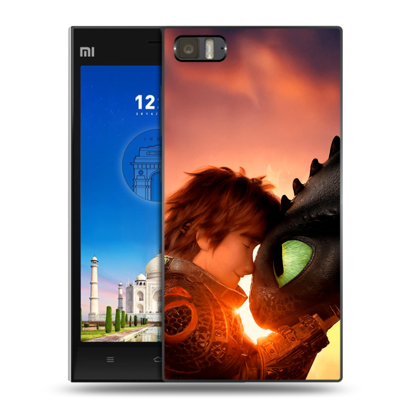Пластиковый чехол на Xiaomi MI3 с принтом Как приручить дракона Пластиковый чехол на Xiaomi MI3 с принтом Как приручить дракона