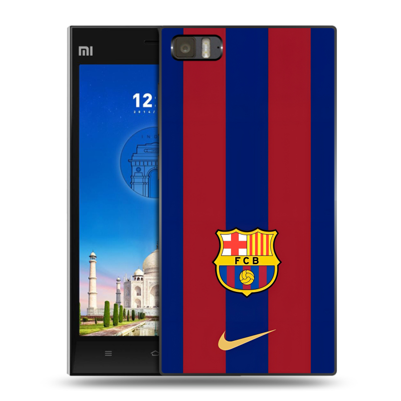 Пластиковый чехол на Xiaomi MI3 с принтом Барселона Barcelona Пластиковый чехол на Xiaomi MI3 с принтом Барселона Barcelona