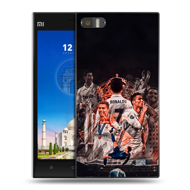 Пластиковый чехол на Xiaomi MI3 с принтом Реал Роналдо Real Ronaldo Пластиковый чехол на Xiaomi MI3 с принтом Реал Роналдо Real Ronaldo