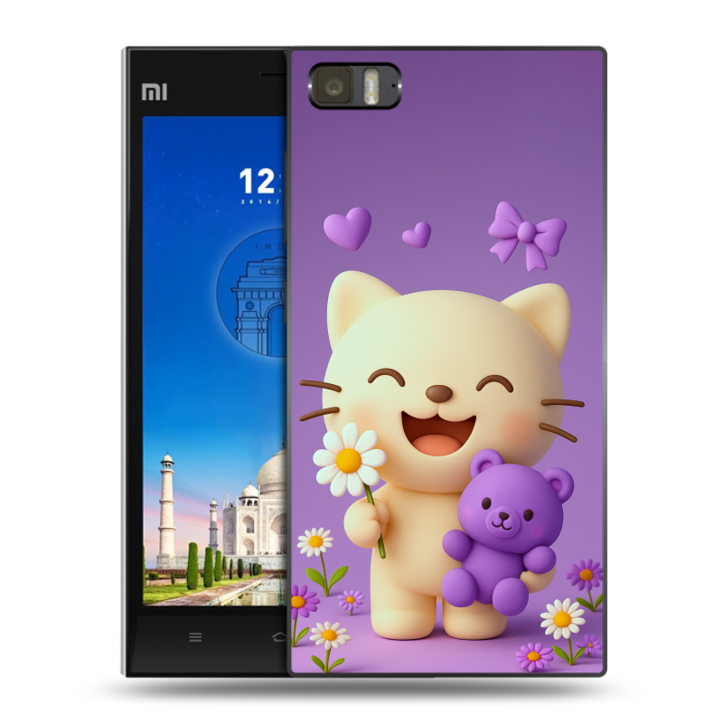 Пластиковый чехол на Xiaomi MI3 с принтом для девочек Пластиковый чехол на Xiaomi MI3 с принтом для девочек