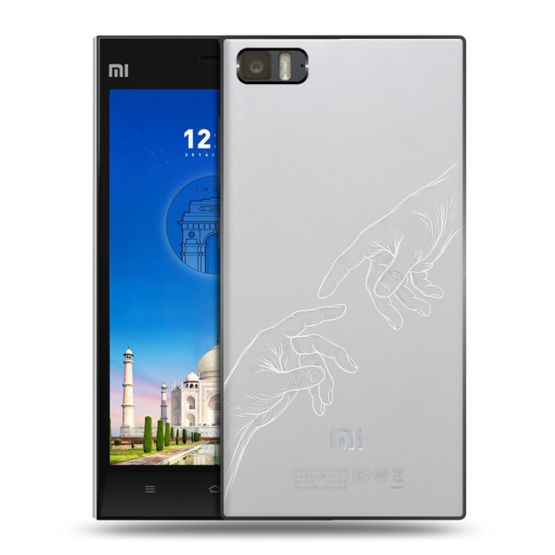 Пластиковый чехол на Xiaomi MI3 с принтом Сотворение мира Пластиковый чехол на Xiaomi MI3 с принтом Сотворение мира