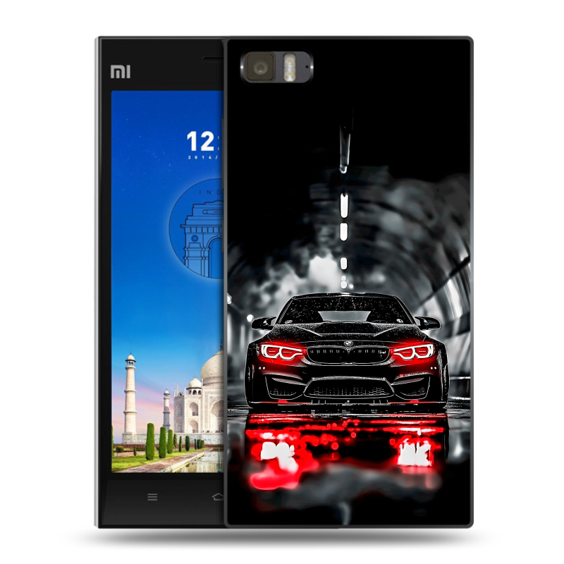 Пластиковый чехол на Xiaomi MI3 с принтом BMW БМВ Пластиковый чехол на Xiaomi MI3 с принтом BMW БМВ