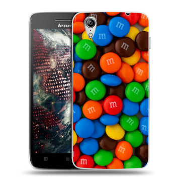 Пластиковый чехол на Lenovo Vibe X с принтом Конфеты Пластиковый чехол на Lenovo Vibe X с принтом Конфеты