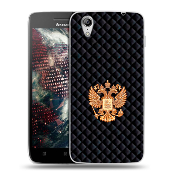 Пластиковый чехол на Lenovo Vibe X с принтом Герб России принт Пластиковый чехол на Lenovo Vibe X с принтом Герб России принт
