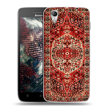 Пластиковый чехол на Lenovo Vibe X с принтом Ковер