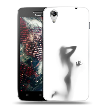 Пластиковый чехол на Lenovo Vibe X с принтом Силуэт