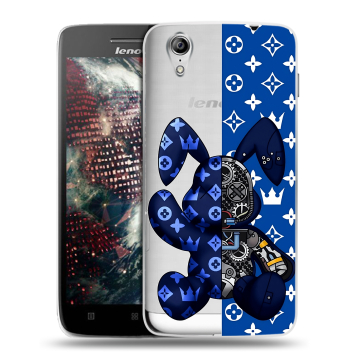 Пластиковый чехол на Lenovo Vibe X с принтом Луи робот Пластиковый чехол на Lenovo Vibe X с принтом Луи робот