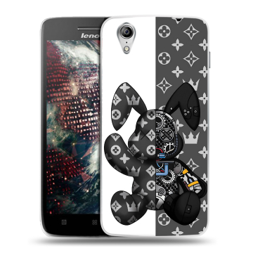 Пластиковый чехол на Lenovo Vibe X с принтом Луи робот Пластиковый чехол на Lenovo Vibe X с принтом Луи робот