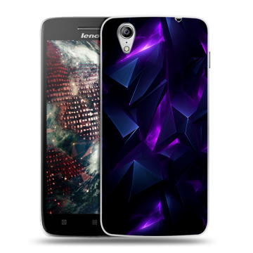 Пластиковый чехол на Lenovo Vibe X с принтом Абстракиция