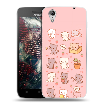 Пластиковый чехол на Lenovo Vibe X с принтом Hello Kitty Хелоу Кити Пластиковый чехол на Lenovo Vibe X с принтом Hello Kitty Хелоу Кити