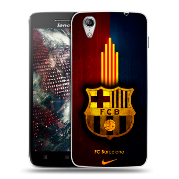 Пластиковый чехол на Lenovo Vibe X с принтом Барселона Barcelona