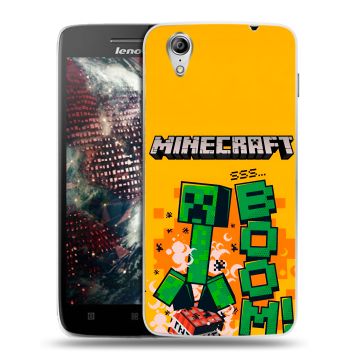 Пластиковый чехол на Lenovo Vibe X с принтом Майнкрафт Minecraft Пластиковый чехол на Lenovo Vibe X с принтом Майнкрафт Minecraft