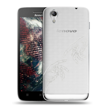 Пластиковый чехол на Lenovo Vibe X с принтом Сотворение мира