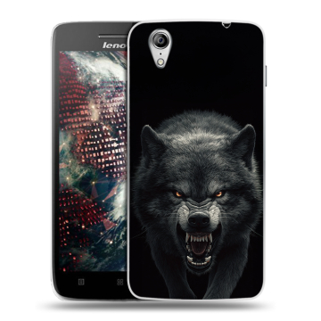 Пластиковый чехол на Lenovo Vibe X с принтом Волк Пластиковый чехол на Lenovo Vibe X с принтом Волк