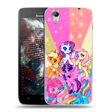 Пластиковый чехол на Lenovo Vibe X с принтом My little pony Дружба чудо Пластиковый чехол на Lenovo Vibe X с принтом My little pony Дружба чудо