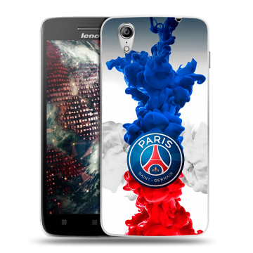 Пластиковый чехол на Lenovo Vibe X с принтом PSG ПСЖ