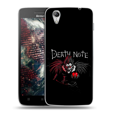 Пластиковый чехол на Lenovo Vibe X с принтом Death note Тетрадь смерти Пластиковый чехол на Lenovo Vibe X с принтом Death note Тетрадь смерти