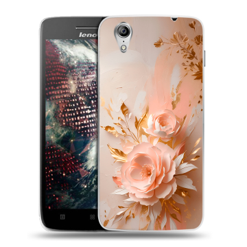 Пластиковый чехол на Lenovo Vibe X с принтом женский