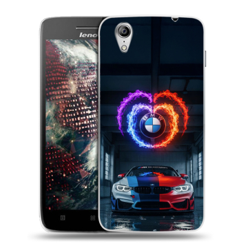 Пластиковый чехол на Lenovo Vibe X с принтом BMW БМВ Пластиковый чехол на Lenovo Vibe X с принтом BMW БМВ