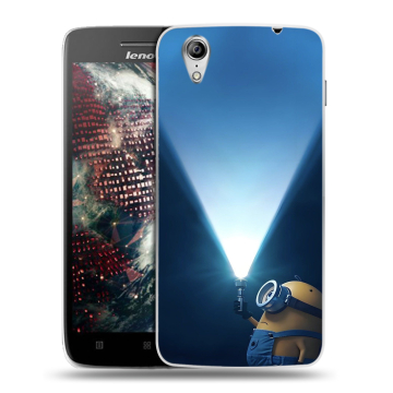 Пластиковый чехол на Lenovo Vibe X с принтом Миньоны Пластиковый чехол на Lenovo Vibe X с принтом Миньоны