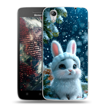 Пластиковый чехол на Lenovo Vibe X с принтом Новый год
