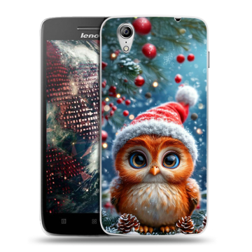 Пластиковый чехол на Lenovo Vibe X с принтом Новый год Пластиковый чехол на Lenovo Vibe X с принтом Новый год