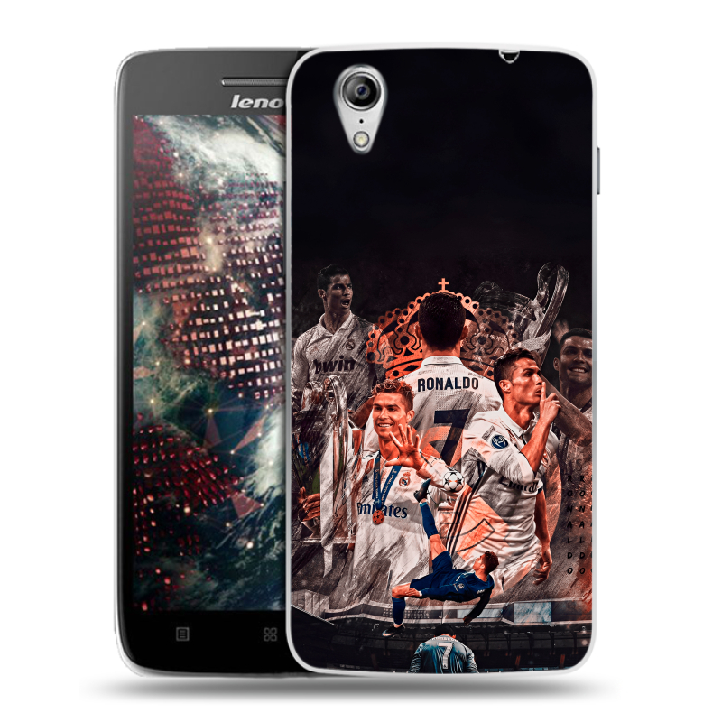 Пластиковый чехол на Lenovo Vibe X с принтом Реал Роналдо Real Ronaldo Пластиковый чехол на Lenovo Vibe X с принтом Реал Роналдо Real Ronaldo