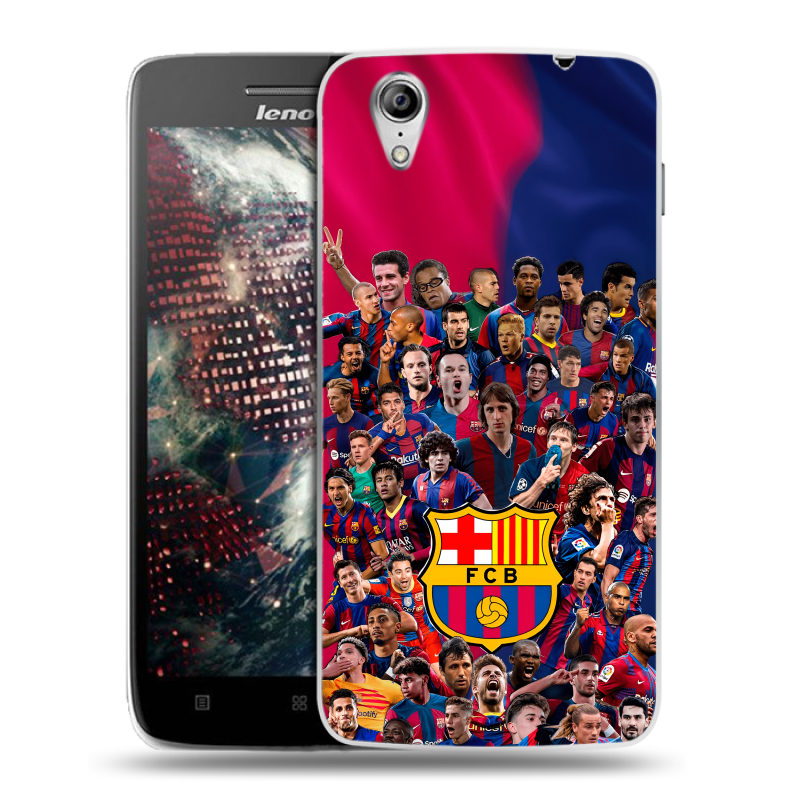 Пластиковый чехол на Lenovo Vibe X с принтом Барселона Barcelona Пластиковый чехол на Lenovo Vibe X с принтом Барселона Barcelona