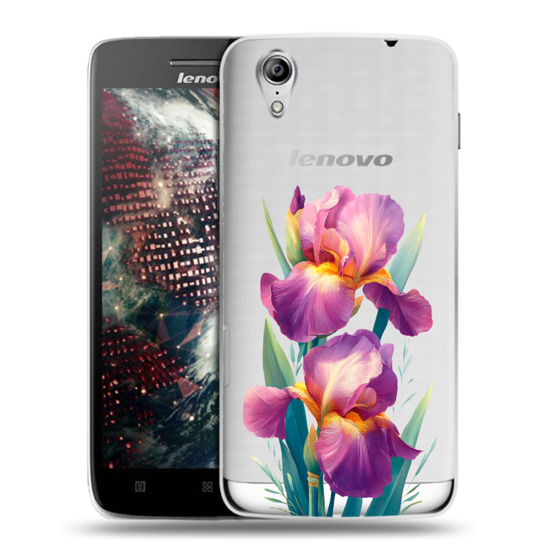 Пластиковый чехол на Lenovo Vibe X с принтом Цветы орхидеи Пластиковый чехол на Lenovo Vibe X с принтом Цветы орхидеи