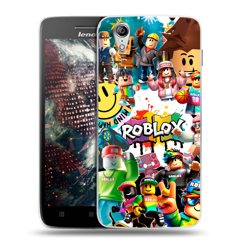 Пластиковый чехол на Lenovo Vibe X с принтом Roblox Роблокс Пластиковый чехол на Lenovo Vibe X с принтом Roblox Роблокс