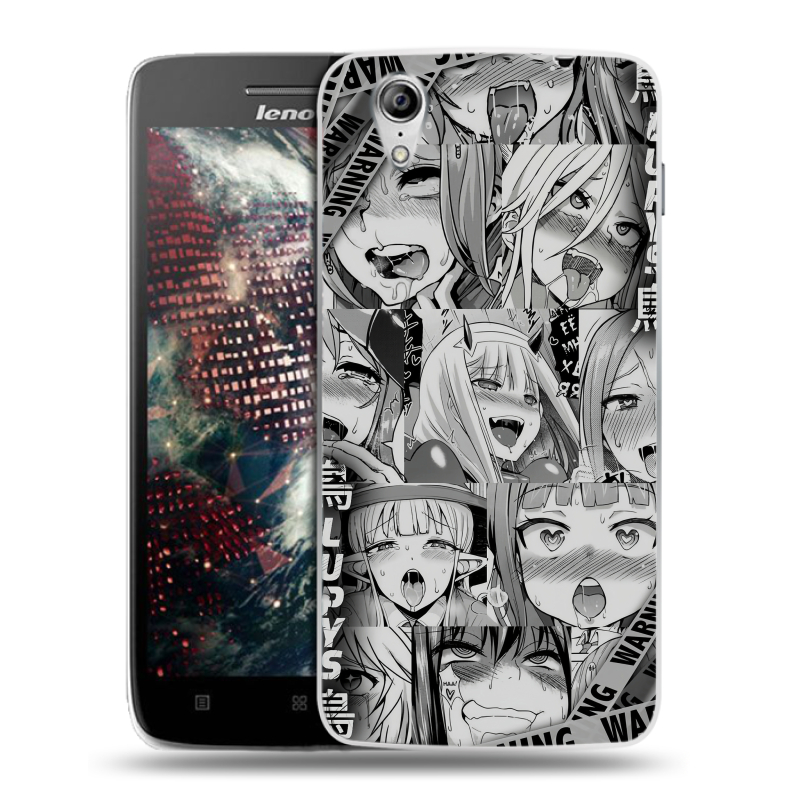 Пластиковый чехол на Lenovo Vibe X с принтом Ahegao Ахегао Аниме Пластиковый чехол на Lenovo Vibe X с принтом Ahegao Ахегао Аниме