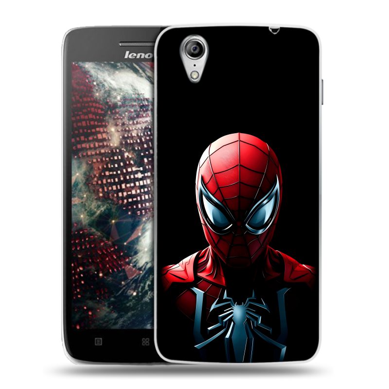 Пластиковый чехол на Lenovo Vibe X с принтом Spiderman Человек паук Пластиковый чехол на Lenovo Vibe X с принтом Spiderman Человек паук