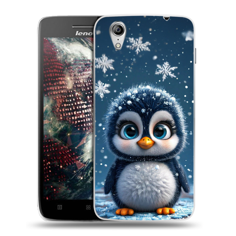 Пластиковый чехол на Lenovo Vibe X с принтом Новый год Пластиковый чехол на Lenovo Vibe X с принтом Новый год