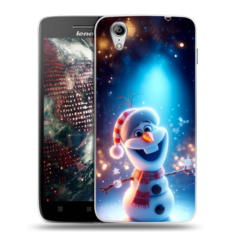 Пластиковый чехол на Lenovo Vibe X с принтом Новый год Пластиковый чехол на Lenovo Vibe X с принтом Новый год