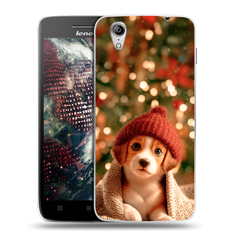 Пластиковый чехол на Lenovo Vibe X с принтом Новый год Пластиковый чехол на Lenovo Vibe X с принтом Новый год