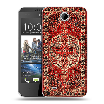 Силиконовый чехол на HTC Desire 300 с принтом Ковер
