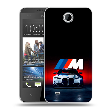 Силиконовый чехол на HTC Desire 300 с принтом БМВ BMW Силиконовый чехол на HTC Desire 300 с принтом БМВ BMW