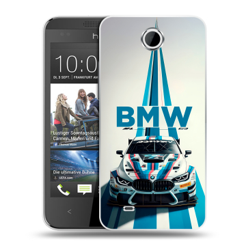 Силиконовый чехол на HTC Desire 300 с принтом БМВ BMW Силиконовый чехол на HTC Desire 300 с принтом БМВ BMW
