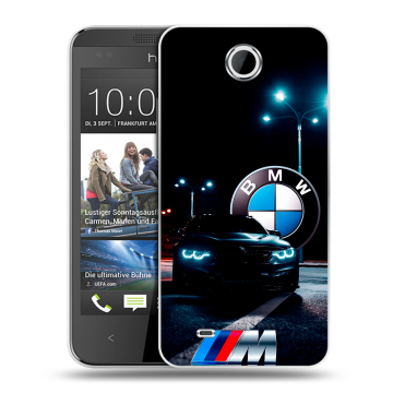 Силиконовый чехол на HTC Desire 300 с принтом БМВ BMW Силиконовый чехол на HTC Desire 300 с принтом БМВ BMW