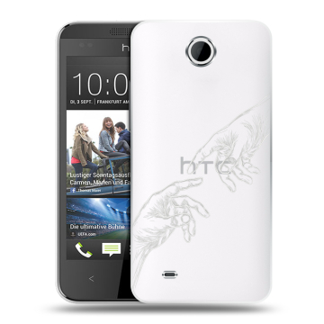 Силиконовый чехол на HTC Desire 300 с принтом Сотворение мира Силиконовый чехол на HTC Desire 300 с принтом Сотворение мира