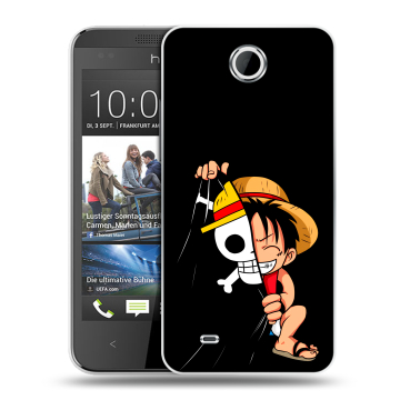 Силиконовый чехол на HTC Desire 300 с принтом One Piece Ван Пис Силиконовый чехол на HTC Desire 300 с принтом One Piece Ван Пис