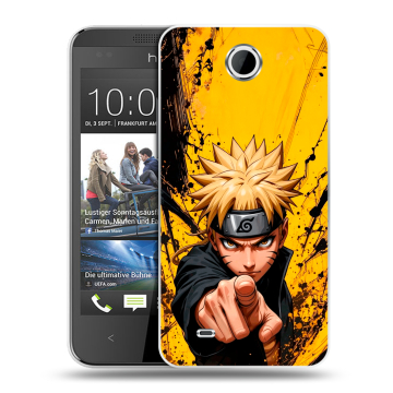 Силиконовый чехол на HTC Desire 300 с принтом Naruto Наруто Силиконовый чехол на HTC Desire 300 с принтом Naruto Наруто