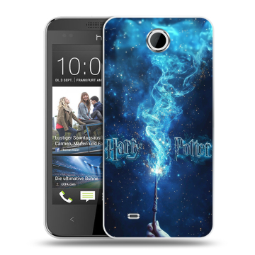 Силиконовый чехол на HTC Desire 300 с принтом Harry Potter Гарри Поттер Силиконовый чехол на HTC Desire 300 с принтом Harry Potter Гарри Поттер