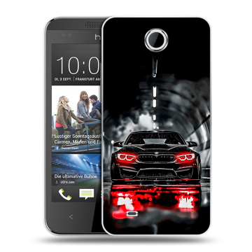 Силиконовый чехол на HTC Desire 300 с принтом BMW БМВ Силиконовый чехол на HTC Desire 300 с принтом BMW БМВ