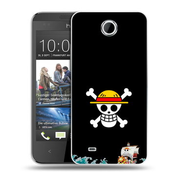 Силиконовый чехол на HTC Desire 300 с принтом One Piece Ван Пис Силиконовый чехол на HTC Desire 300 с принтом One Piece Ван Пис