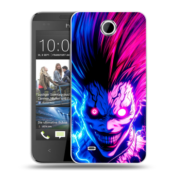 Силиконовый чехол на HTC Desire 300 с принтом Death note Тетрадь смерти Силиконовый чехол на HTC Desire 300 с принтом Death note Тетрадь смерти