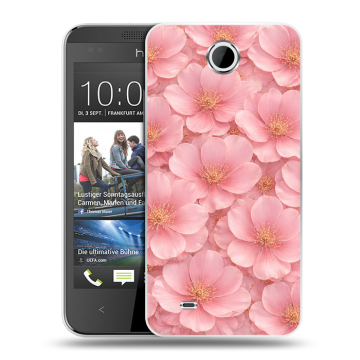 Силиконовый чехол на HTC Desire 300 с принтом женский Силиконовый чехол на HTC Desire 300 с принтом женский
