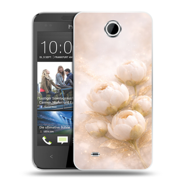 Силиконовый чехол на HTC Desire 300 с принтом женский Силиконовый чехол на HTC Desire 300 с принтом женский