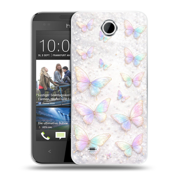Силиконовый чехол на HTC Desire 300 с принтом женский Силиконовый чехол на HTC Desire 300 с принтом женский