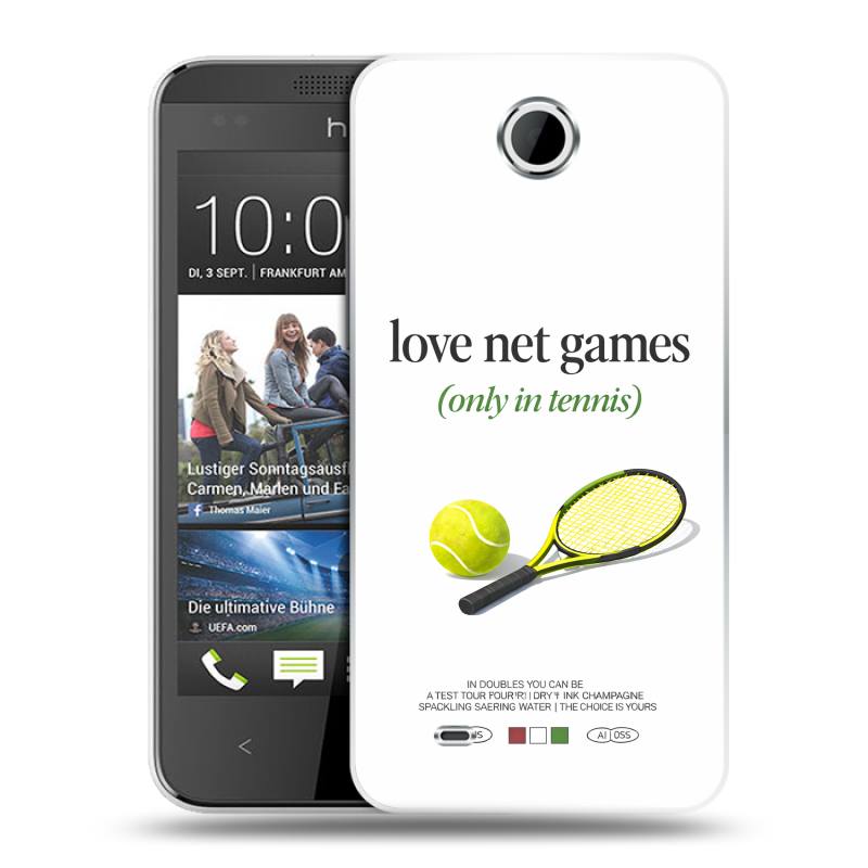 Силиконовый чехол на HTC Desire 300 с принтом для девочек Силиконовый чехол на HTC Desire 300 с принтом для девочек